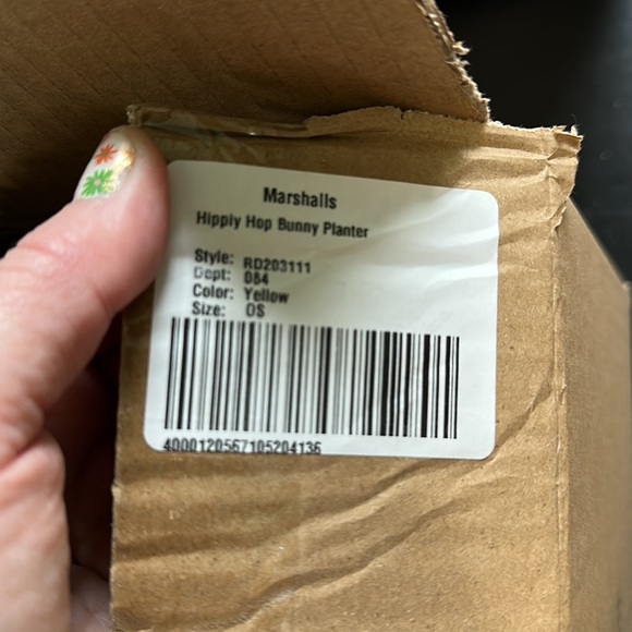 Rae Dunn Rabbit Planter - Picture 7 of 7